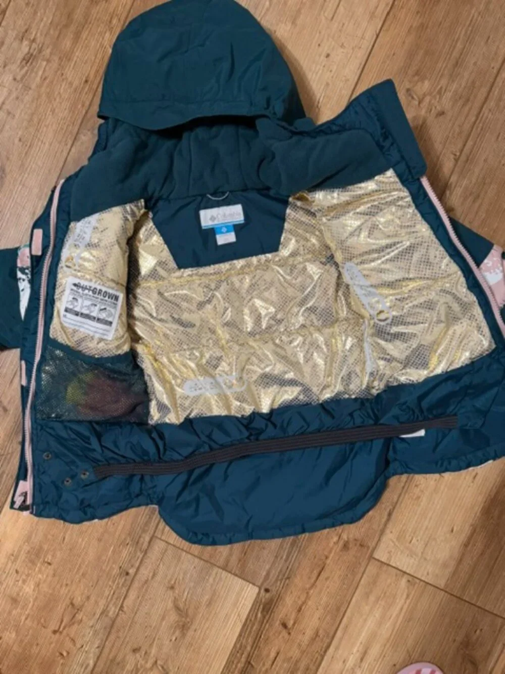Columbia Youth Girl's Insulated Ski Jacket - Size XS